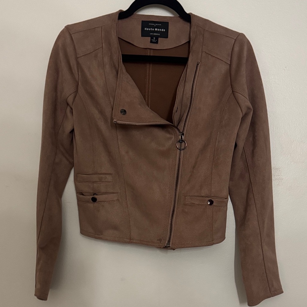 Pink Leather Jacket